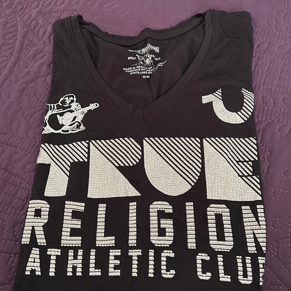 True religion tshirt with sparkly detail